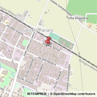 Mappa Via Tecnica, 32, 41122 Modena, Modena (Emilia Romagna)