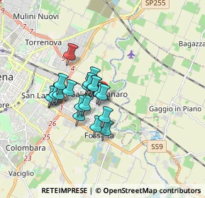 Mappa Via Tecnica, 41122 Modena MO, Italia (1.224)