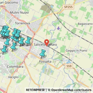 Mappa Via Tecnica, 41122 Modena MO, Italia (3.3815)