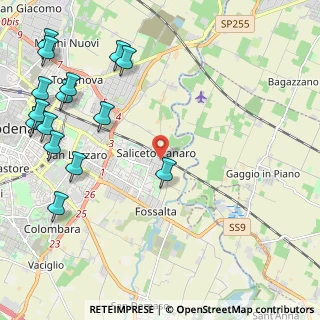 Mappa Via Tecnica, 41122 Modena MO, Italia (2.99533)