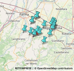 Mappa Via P. P. Pasolini, 42020 Quattro Castella RE, Italia (10.239)
