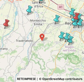 Mappa Via P. P. Pasolini, 42020 Quattro Castella RE, Italia (11.99154)