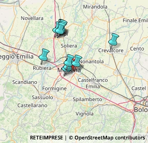 Mappa Via Amilcare Ponchielli, 41122 Modena MO, Italia (11.785)