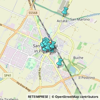 Mappa VIA, 40017 San Giovanni in Persiceto BO, Italia (0.40636)