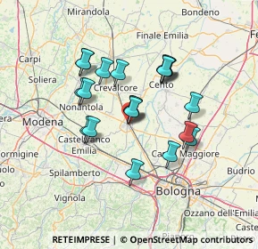 Mappa VIA, 40017 San Giovanni in Persiceto BO, Italia (11.4855)