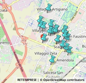 Mappa Via Albert Einstein, 41126 Modena MO, Italia (0.772)