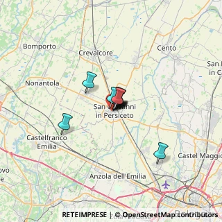 Mappa Via del Francia, 40017 San Giovanni in Persiceto BO, Italia (2.55727)