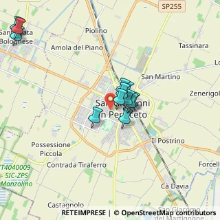 Mappa Via del Francia, 40017 San Giovanni in Persiceto BO, Italia (1.64833)
