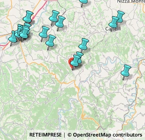 Mappa Località Pia, 12050 Rocchetta Belbo CN, Italia (10.5125)