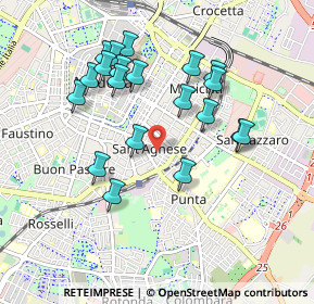 Mappa Piazza Annibale Riccò, 41124 Modena MO, Italia (0.91)