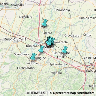 Mappa Piazza Annibale Riccò, 41124 Modena MO, Italia (4.70769)