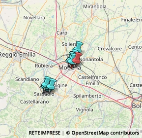 Mappa Piazza Annibale Riccò, 41124 Modena MO, Italia (8.34308)