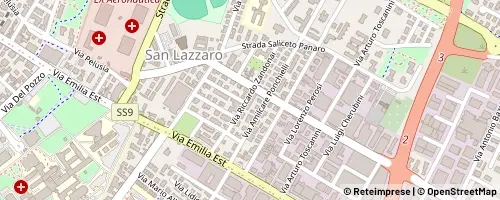 Mappa Modena