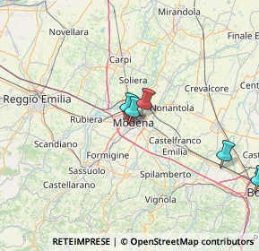 Mappa Via Vincenzo Maestri, 41124 Modena MO, Italia (35.11917)