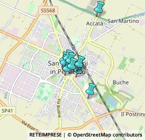 Mappa Via Giulio Cesare Croce, 40017 San Giovanni in Persiceto BO, Italia (0.38727)