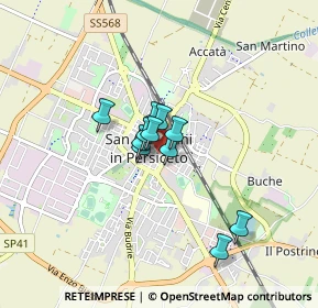 Mappa Via Giulio Cesare Croce, 40017 San Giovanni in Persiceto BO, Italia (0.50455)