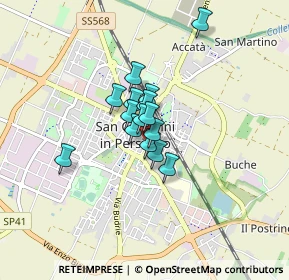 Mappa Via Giulio Cesare Croce, 40017 San Giovanni in Persiceto BO, Italia (0.47667)