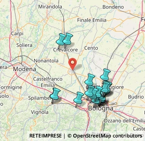 Mappa Via Giulio Cesare Croce, 40017 San Giovanni in Persiceto BO, Italia (16.445)