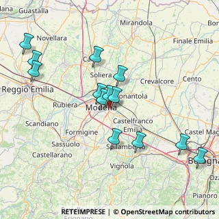 Mappa Via Mozart Wolfang Amadeus, 41122 Modena MO, Italia (15.94)