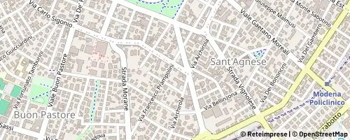 Mappa Modena