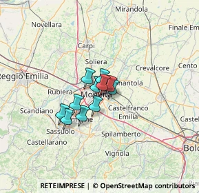 Mappa Modena Policlinico, 41124 Modena MO, Italia (6.79182)