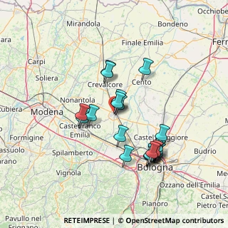 Mappa Via Fossato, 40017 San Giovanni In Persiceto BO, Italia (13.082)