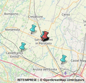 Mappa Via Casagrande, 40017 San Giovanni In Persiceto BO, Italia (2.42182)