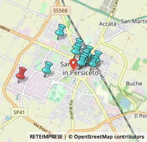 Mappa Via Fossato, 40017 San Giovanni In Persiceto BO, Italia (0.52333)