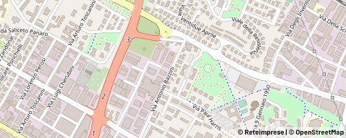 Mappa Modena