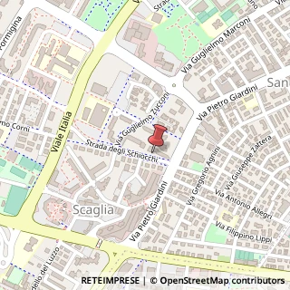 Mappa Strada degli Schiocchi, 12, 41124 Modena, Modena (Emilia Romagna)