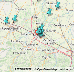 Mappa Strada degli Schiocchi, 41124 Modena MO, Italia (12.7)