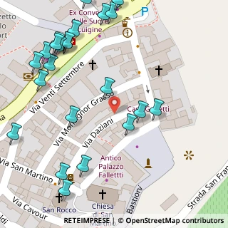 Mappa Piazza Castello, 12064 La Morra CN, Italia (0.08261)