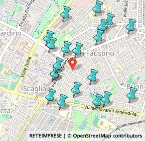 Mappa Via del Giorgione, 41124 Modena MO, Italia (0.51)