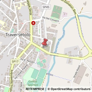 Mappa Via Fratelli Cantini, 93, 43029 Fornovo di Taro, Parma (Emilia Romagna)