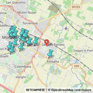 Mappa Viale dell'Indipendenza, 41122 Modena MO, Italia (2.714)
