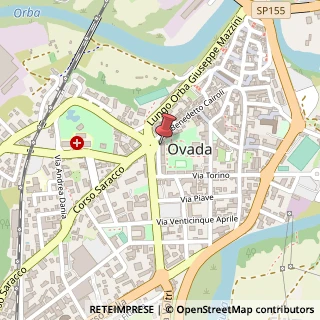 Mappa Piazza XX Settembre, 6, 15076 Ovada, Alessandria (Piemonte)