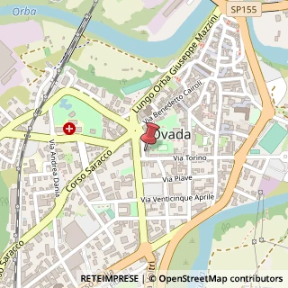 Mappa Piazza XX Settembre, 27, 15076 Ovada, Alessandria (Piemonte)