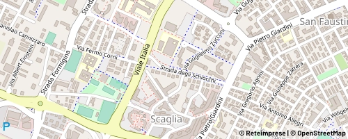 Mappa Modena