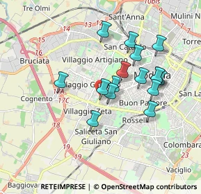 Mappa Italia, 41126 Modena MO, Italia (1.5925)