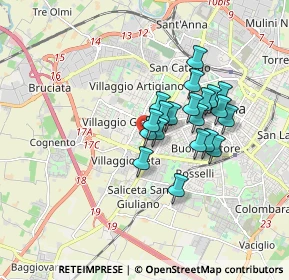 Mappa Italia, 41126 Modena MO, Italia (1.298)