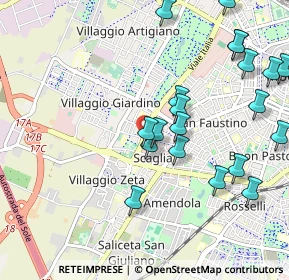 Mappa Italia, 41126 Modena MO, Italia (1.157)