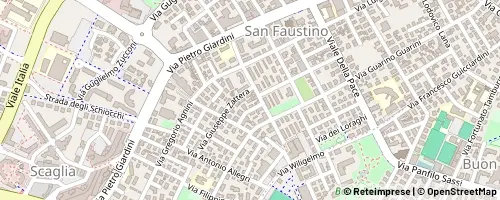 Mappa Modène