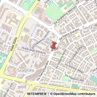 Mappa Via Pietro Giardini,  428, 41100 Modena, Modena (Emilia Romagna)