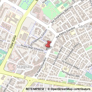 Mappa Via Pietro Giardini, 292, 41124 Modena, Modena (Emilia Romagna)