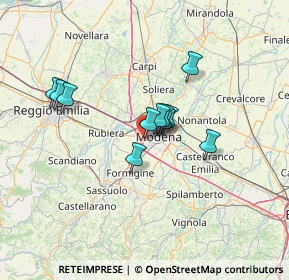 Mappa Salvatore Quasimodo, 41126 Modena MO, Italia (10.08818)
