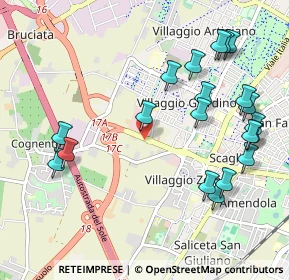 Mappa Salvatore Quasimodo, 41126 Modena MO, Italia (1.185)