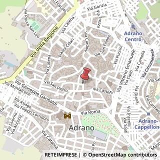 Mappa Via Pittalà, 15, 95031 Adrano, Catania (Sicilia)