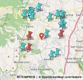 Mappa Via Nuova Petrone, 95019 Zafferana Etnea CT, Italia (2.369)