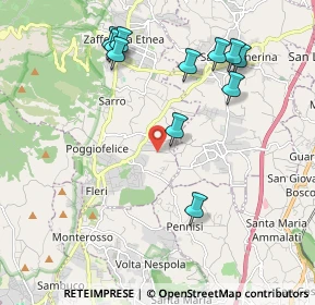 Mappa Via Nuova Petrone, 95019 Zafferana Etnea CT, Italia (2.42636)