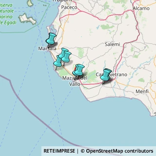 Mappa Via Giovanni Paisiello, 91026 Mazara del Vallo TP, Italia (11.54167)